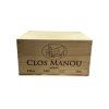 Dřevěná bedna 6x Château Clos Manou Médoc 2016 - OWC6