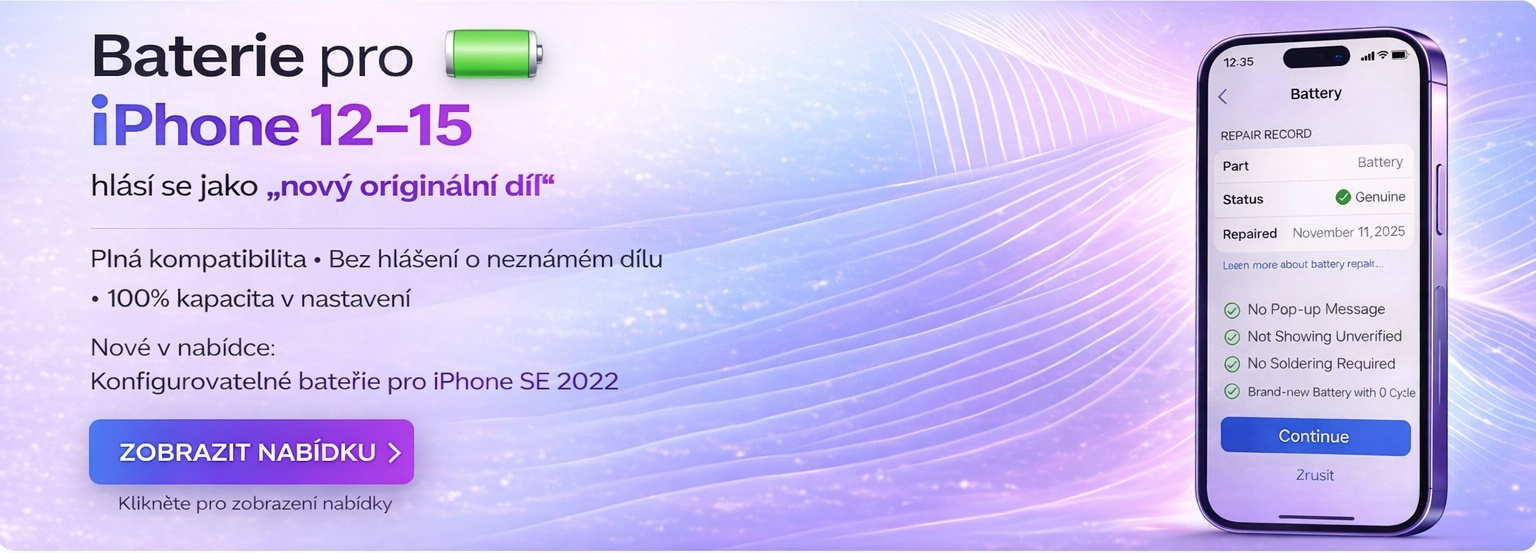 Baterie - konfigurovatelné