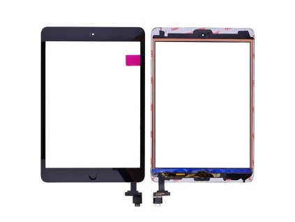 iPad mini 1 2 touch digitizer panel with TESA Tape sticker