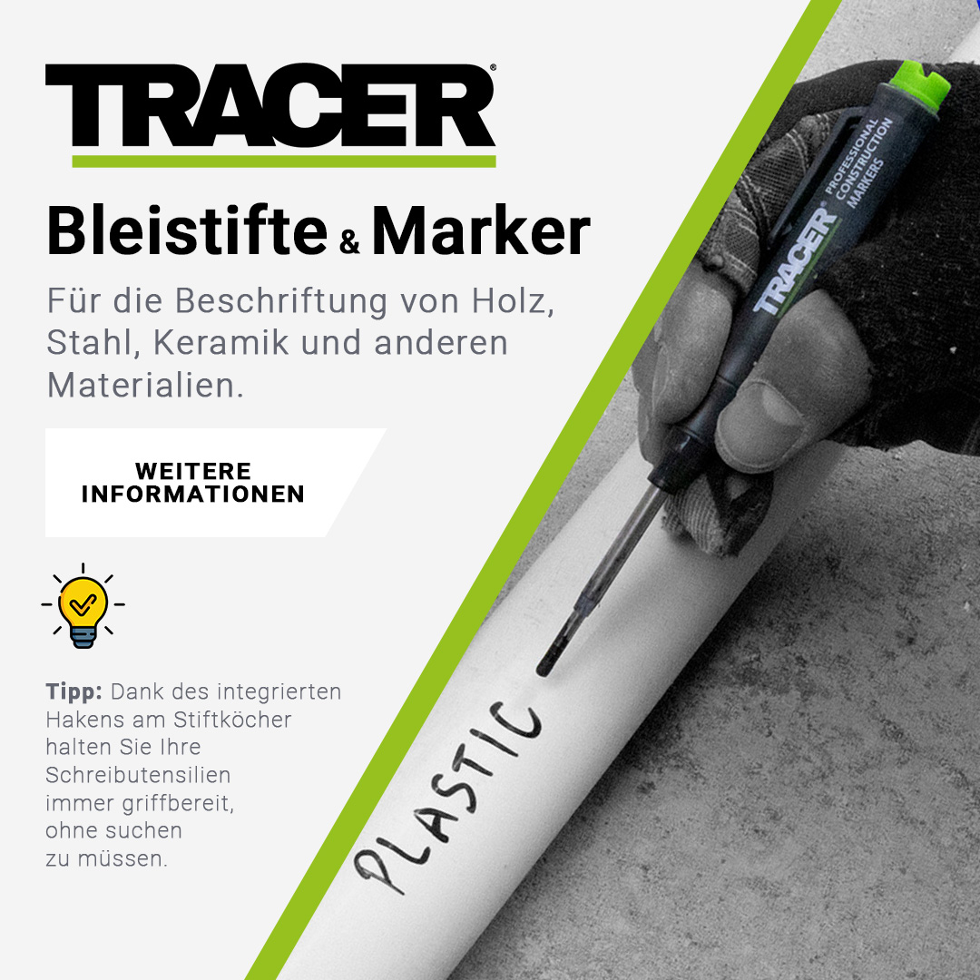 Tracer Stifte und Marker