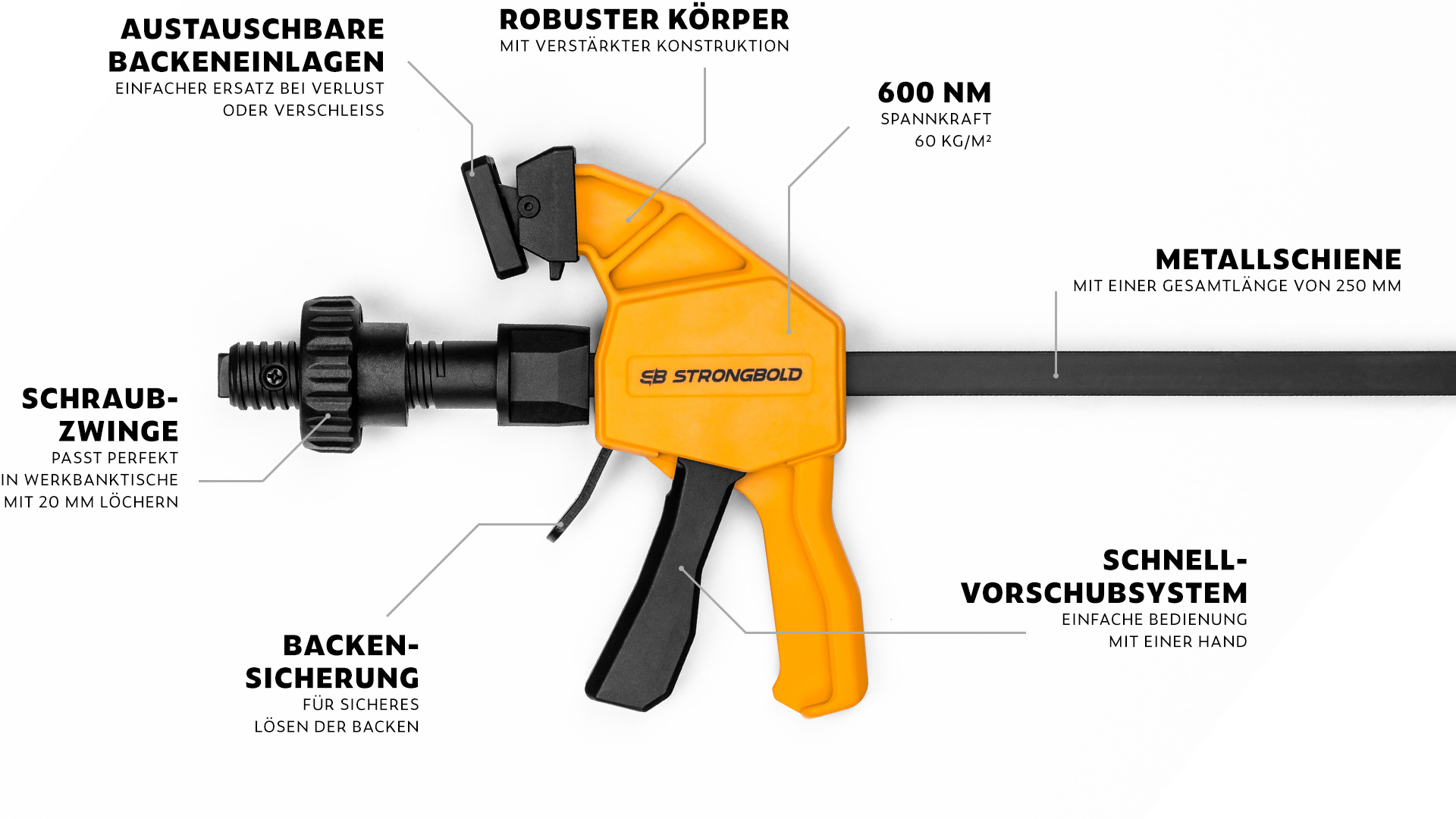 DE---Vertikale-Spannvorrichtung---Schraubklemme-STRONGBOLD-StrongClamp---25-cm