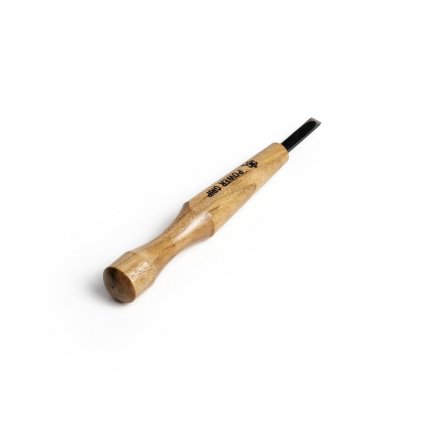 Japanischer Mini-Schnitzbeitel MIKISYO Power Grip mit flacher Klinge - 6 mm 1