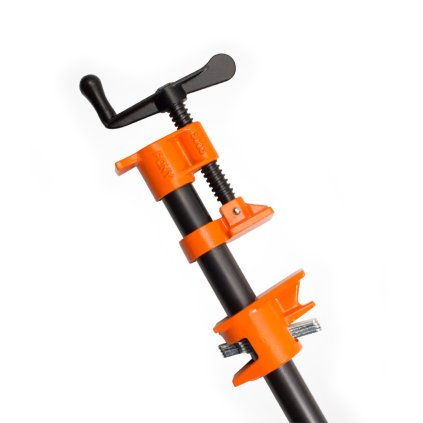 PONY JORGENSEN Rohrklemme für 25mm Rohr - Gusseiserne Mechanik - 1