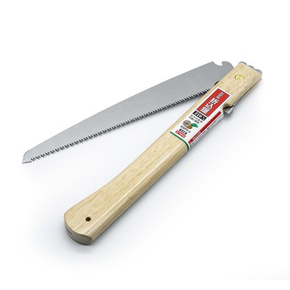 E-VALUE Klappbare Gartensäge mit Holzgriff - 1