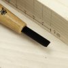 Japanischer Mini-Schnitzbeitel MIKISYO Power Grip mit V-Klinge - 4,5 mm 5