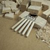Set - Mini-Schnitzbeitel MARUICHI R-5 mit Holzgriff - 5 Stück 2