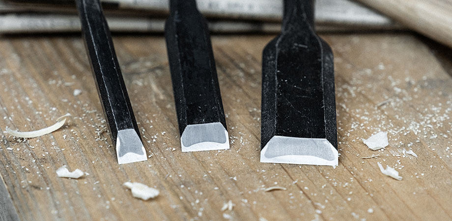 Základní typy japonských dlát