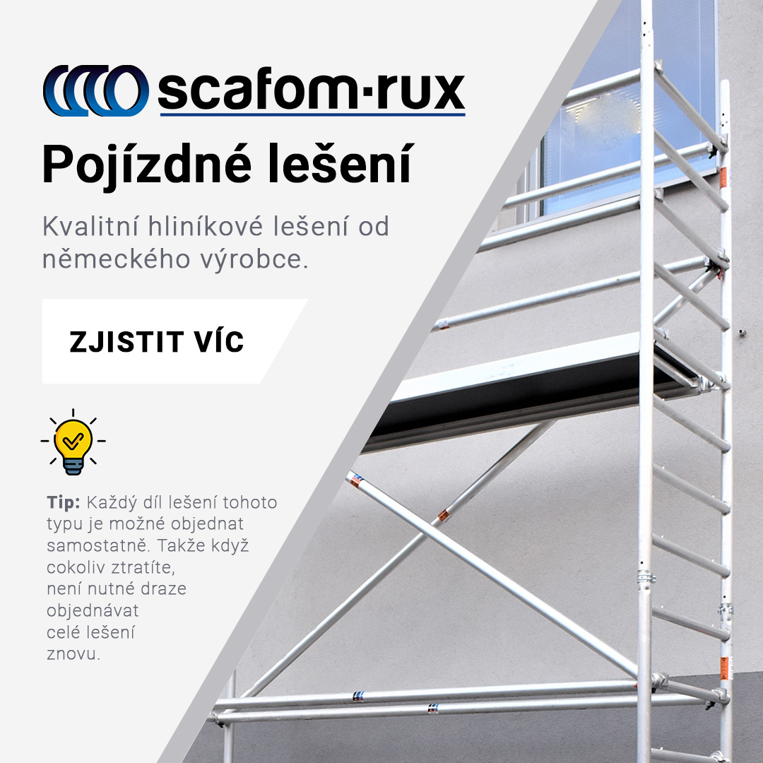 Pojízdné lešení Scafom-RUX