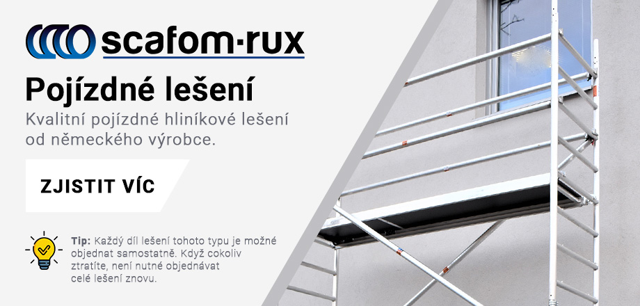 Pojízdné lešení Scafom RUX