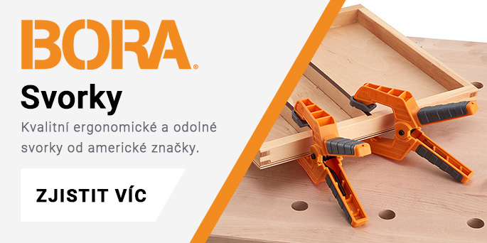 Truhlářské svorky BORA