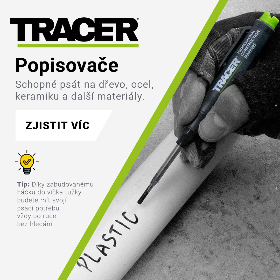 Tužky a popisovače TRACER