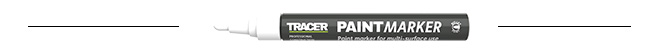 TRACER APTM2 Paint Marker, White