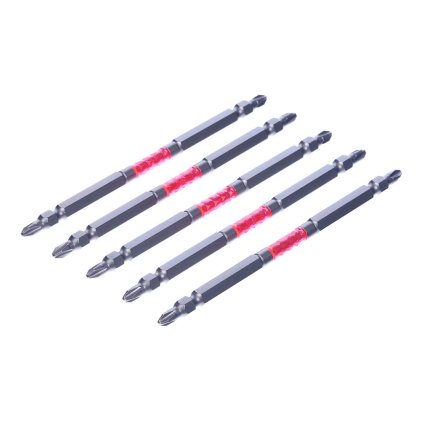 Sada japonských oboustranných šroubovacích bitů PH2 SK11 - 5 ks - slim - 130 mm