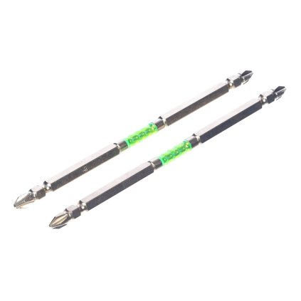 Sada japonských oboustranných bitů ve zlaté barvě PH2 SK11 - 2 ks - HRC62 - 150 mm