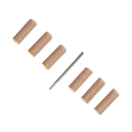 Sada japonských válečkových brusných papírů s válcovou stopkou 2,35 mm SK11 - zrnitost #150 - SRB-612