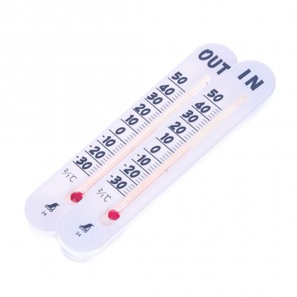 SHINWA teploměr pro venkovní a vnitřní použití - 13,5 cm