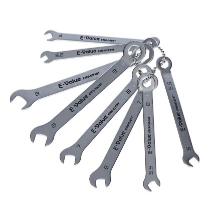 Sada mini očkoplochých klíčů E-VALUE - 8 kusů - EMS-08TSET