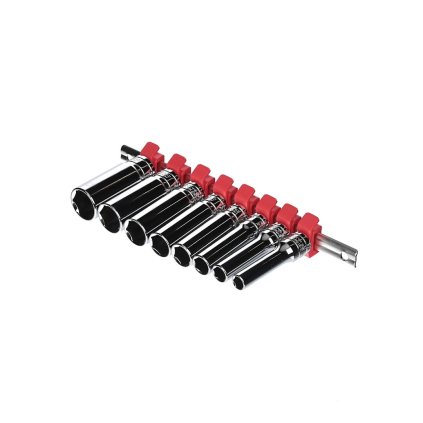 Imperiální sada hlubokých šestihranných nástrčných hlavic s držákem SK11 s upínáním 3/8" - 8 kusů - SHS308DI