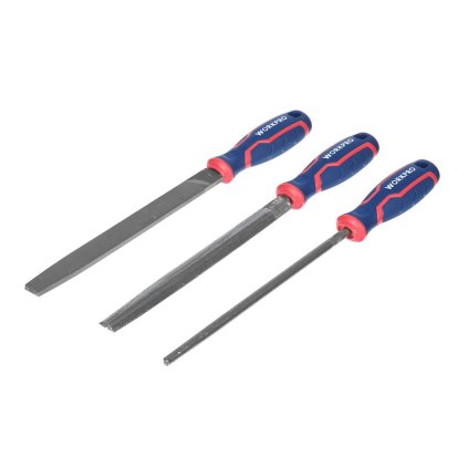 Sada pilníků na kov WORKPRO - 3ks - WP201702