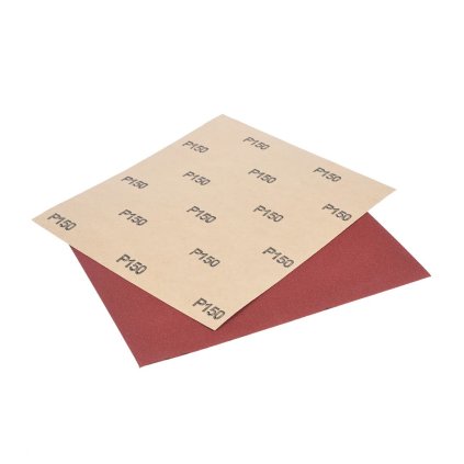 Sada brusných papírů WORKRPO - zrnitost #150 - 280×230 mm - WP259004