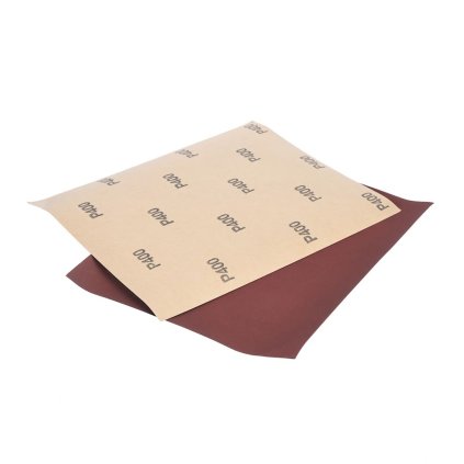 Sada brusných papírů WORKRPO pro suché broušení - zrnitost #400 - 280×230 mm - WP259008