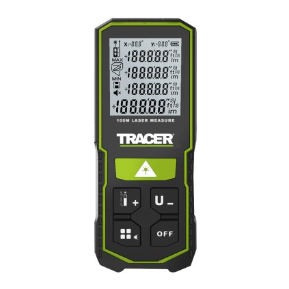 Multifunkční laserový dálkoměr TRACER - zelený - 100 m