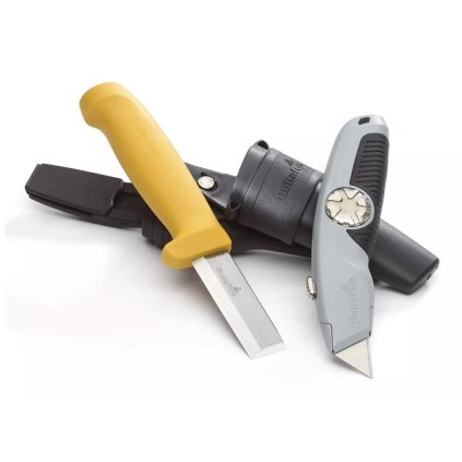 HULTAFORS STK dláto-nůž a URA univerzální nůž s dvojitým pouzdrem 1
