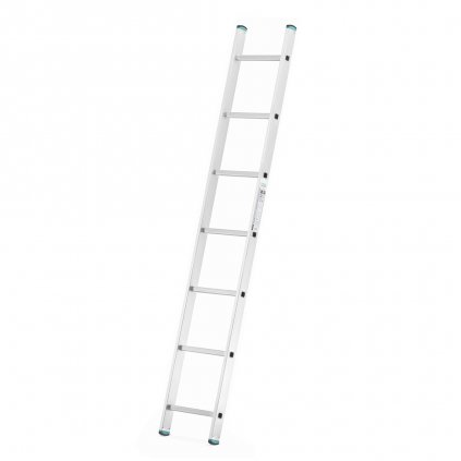 Hliníkový jednodílný žebřík výška 1,99 m 1