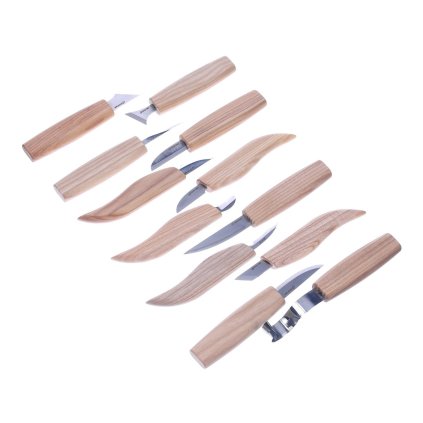 Řezbářská sada nožů BEAVERCRAFT - 12 ks