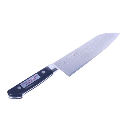 Japonský profesionální kuchyňský nůž Santoku VG10 MIKI HAMONO SEISAKUSHO - 170 mm