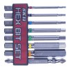 Sada šroubovacích bitů Hex SK11 - 8 ks - 65 mm