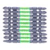 Sada japonských oboustranných šroubovacích bitů s magnetickým hrotem PH2 SK11 - 10 ks - široké - 85 mm