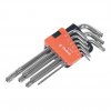 Sada torx klíčů ve tvaru L - E-VALUE - 9 ks