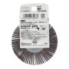 Lamelový brusný kartáč SK11 - 80 mm - zrnitost #100 - No.8