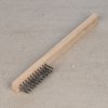 Japonský drátěný kartáč s nerezovými štětinami a dřevěnou rukojetí SK11 - No.3