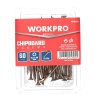 Šrouby do dřevotřísky WORKPRO 5x80 mm - 60ks - WP361040