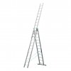 Třídílný hliníkový žebřík 3x12 výška 9,3 m 1
