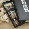 Sada japonských ručně vyráběných řezbářských dlát YOSHIHIRO - 5 kusů