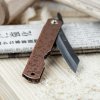 Japonský zavírací nůž Higonokami NAGAO z ocele Yasuki s měděnou rukojetí - 73 mm