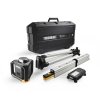 Rotační laser 360° TOUGHBUILT - sada s příslušenstvím - TB-H2S4-LL-M150-R1