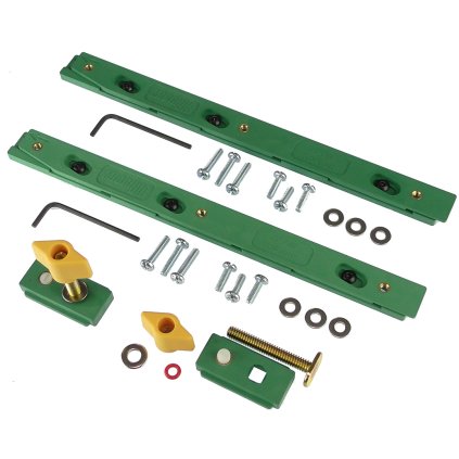 Verstellbare Führungsschienenstange mit Anschlag MICROJIG ZEROPLAY - 2 Stück 1