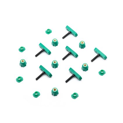 MICROJIG Schwalbenschwanzschrauben 1" - 6 Stück - 1