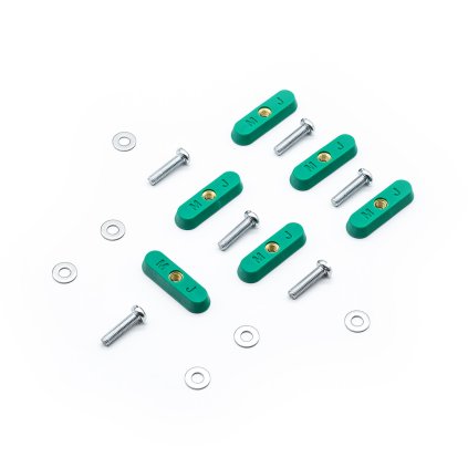 MICROJIG Schwalbenschwanz-Schiebeschraubenmutter - 6 Stück - 1