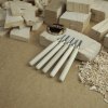 Set - Mini-Schnitzbeitel MARUICHI L-5 mit Holzgriff - 5 Stück 2
