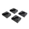Schutz-Ersatzpolster für PONY JORGENSEN Klemmen für große Klemmen - Set aus 4 Stücken - 1