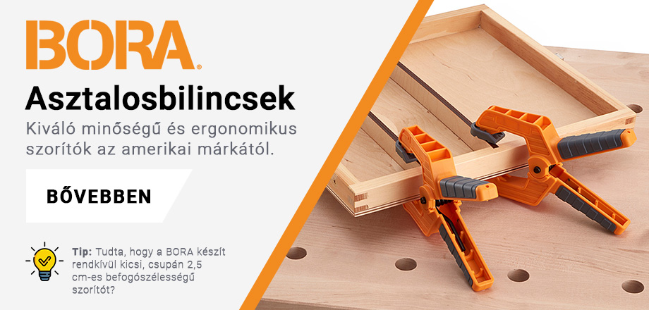 BORA Asztalosbilincsek
