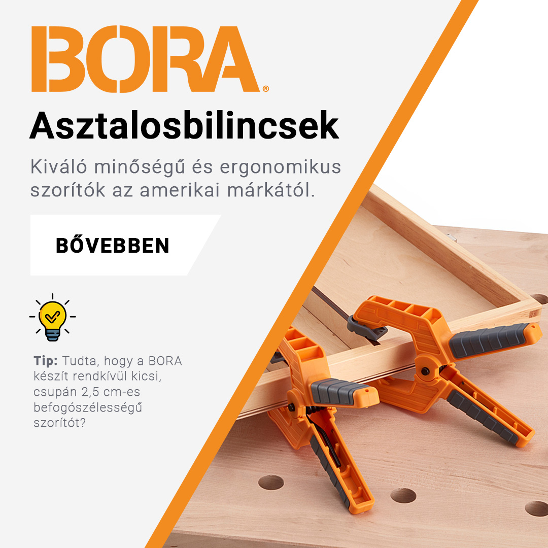 BORA Asztalosbilincsek