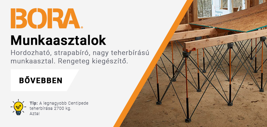 BORA Centipede mobil munkaasztalok