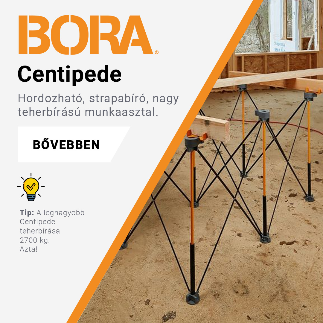 BORA Centipede mobil munkaasztalok