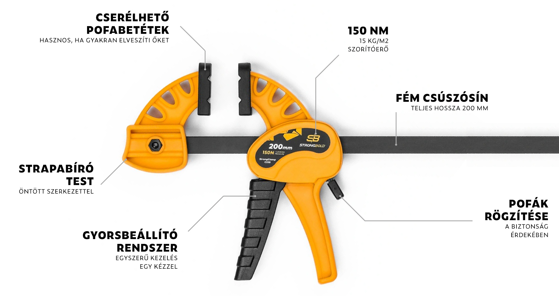 HU---STRONGBOLD-StrongClamp-mini-szorító---20-cm